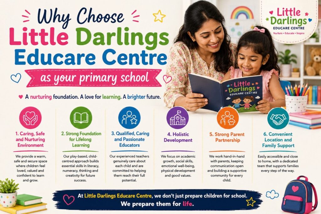 Why Choose Little Darlings Educare Centre as your Primary School